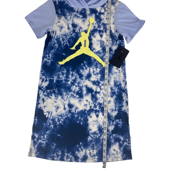 NWT Nike Jordan Air Girls Hoodie Dress - Size M - Picture 11 of 14
